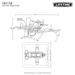 Avion cu balans de joaca Lifetime - ASII ZBORULUI - Set copii pentru Piloti cu cadru metalic Ace Flyer cu volan si elice LT 151110 Avion cu balans de joaca Lifetime - ASII ZBORULUI - Set copii pentru Piloti cu cadru metalic Ace Flyer cu volan si elice LT 151110